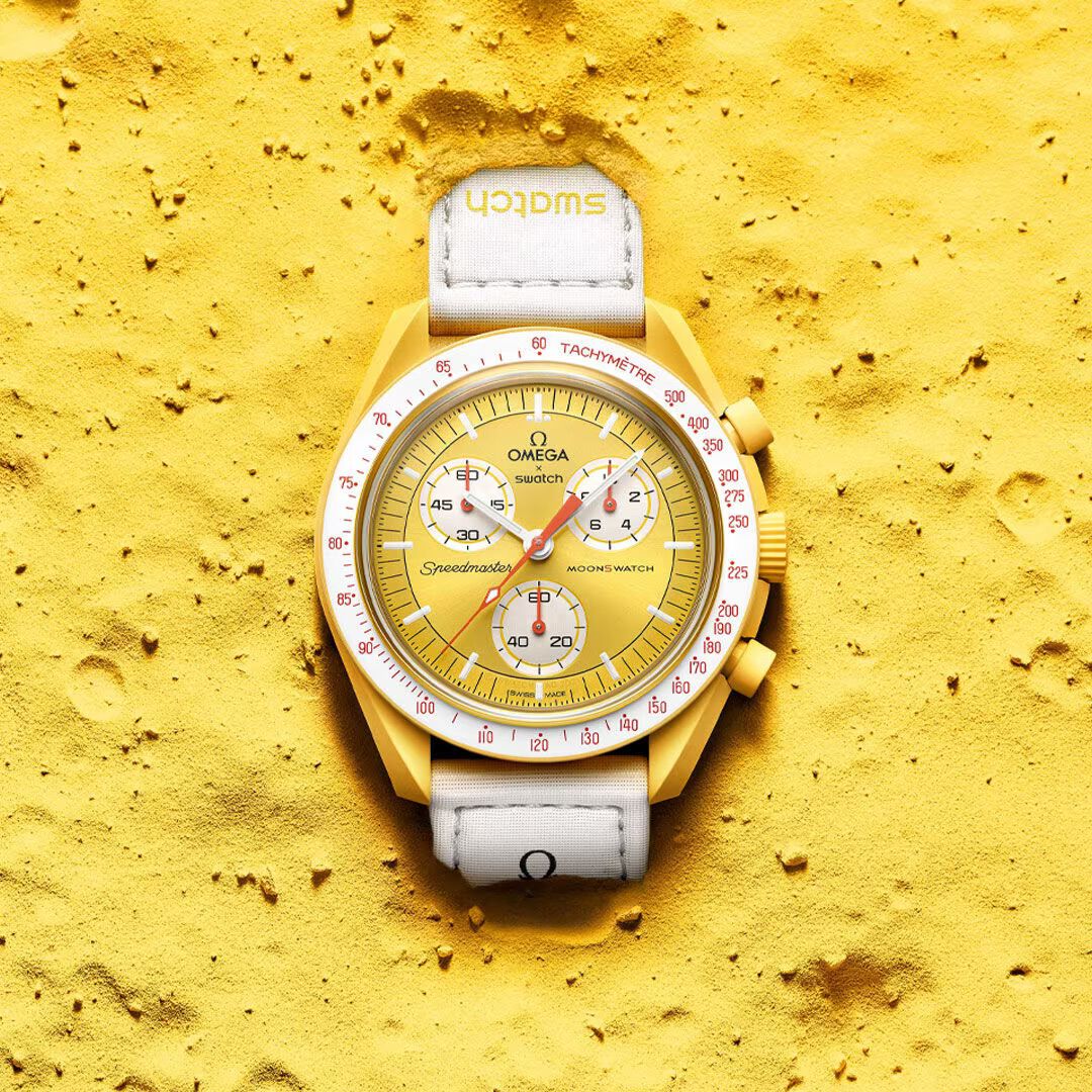 腕時計(アナログ)omega swatch